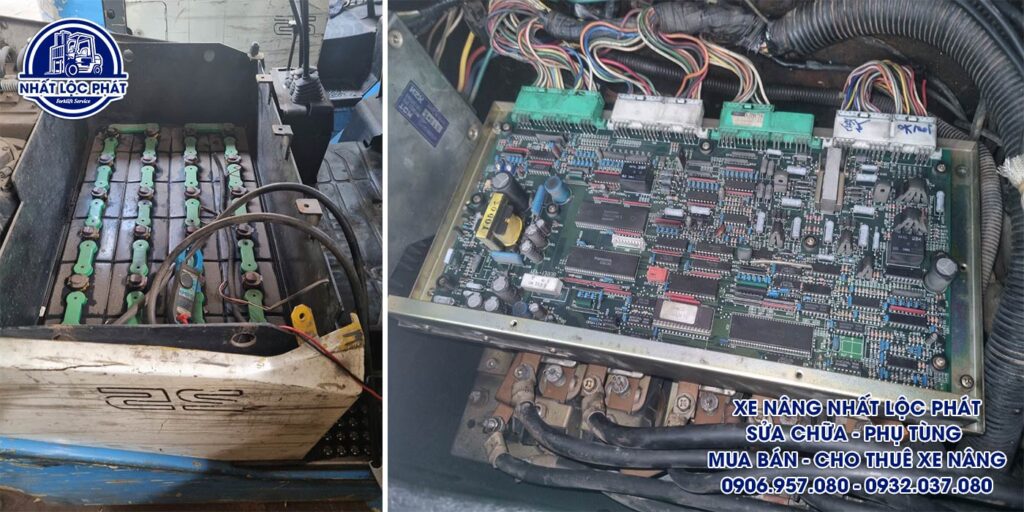 sửa chữa xe nâng tân tạo