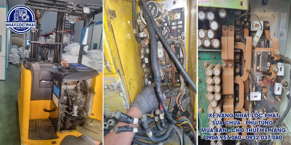 sửa chữa xe nâng tân tạo