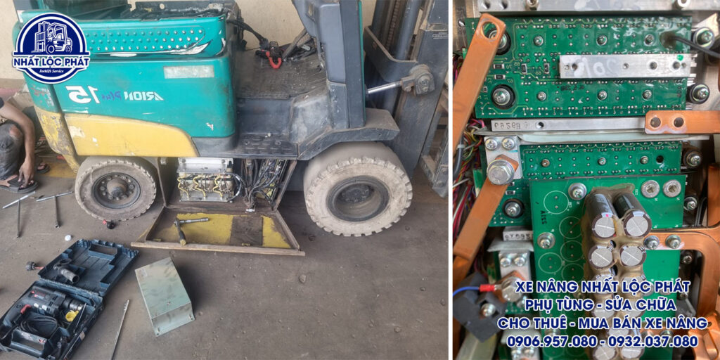 sửa chữa xe nâng tân phú