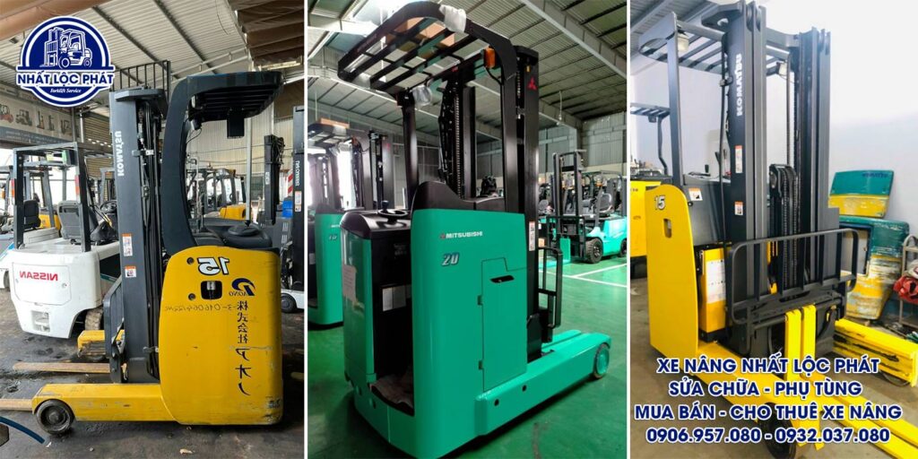 Thu mua xe nâng điện giá tốt chất lượng