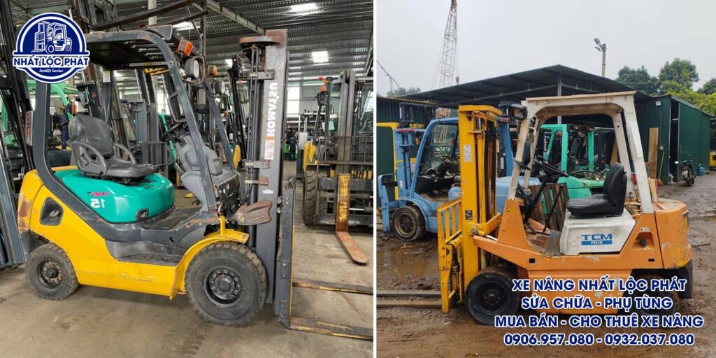 Thu mua mọi loại xe nâng chất lượng