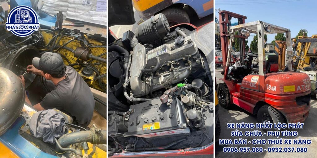 Thiết bị tu sửa hiện đại và linh kiện chính hãng