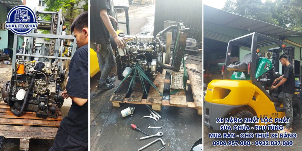 sửa chữa xe nâng chánh hiệp