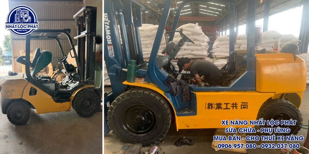 sửa chữa xe nâng chánh hiệp