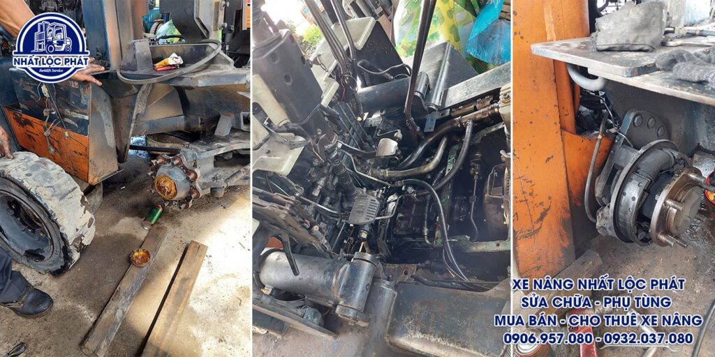 sửa chữa xe nâng chánh hiệp
