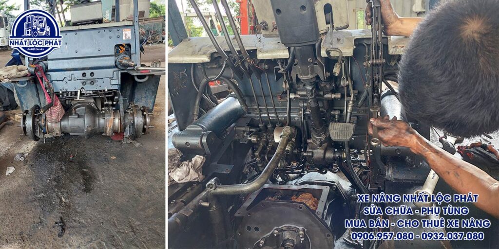 sửa chữa xe nâng chánh hiệp