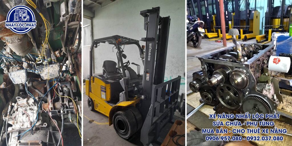 sửa chữa xe nâng chánh hiệp