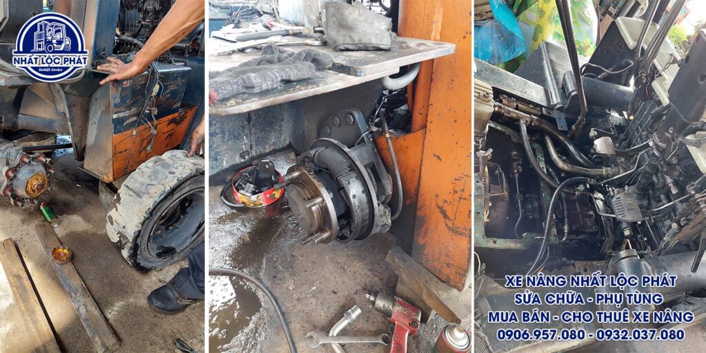 Khắc phục lỗi hư hỏng và đại tu toàn bộ thiết bị của xe