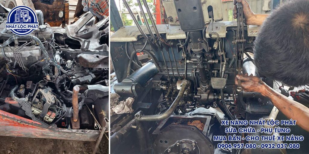 Thay thế phụ tùng xe nâng xăng giá tốt đảm bảo sự vận hành lâu dài