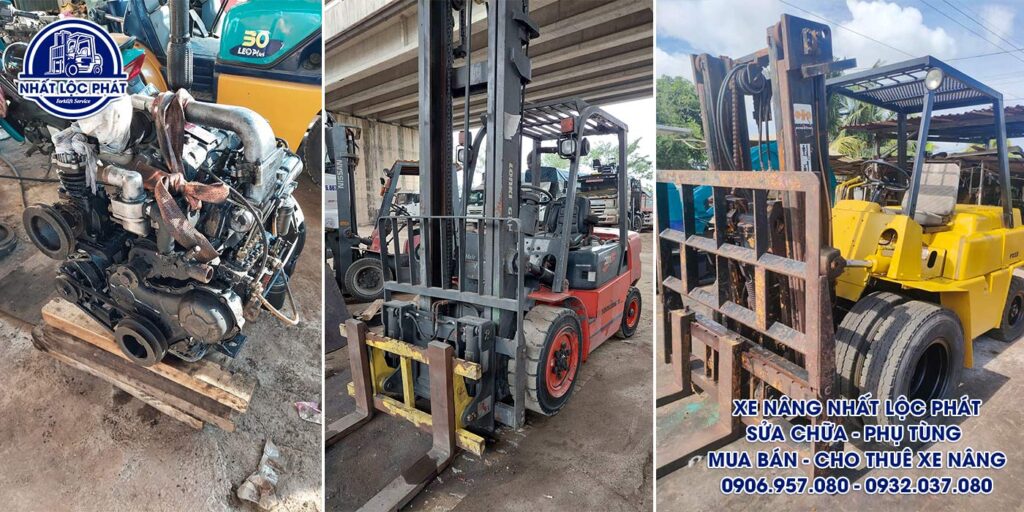 Thay thế phụ tùng xe nâng chất lượng uy tín