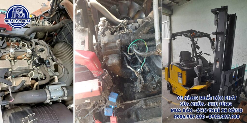 sửa chữa xe nâng tân khánh