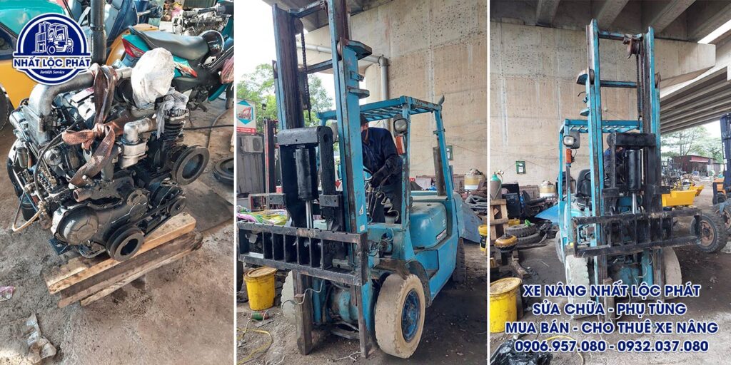 Sửa chữa xe nâng xăng giá tốt và hạn chế hỏng hóc trong quá trình sử dụng