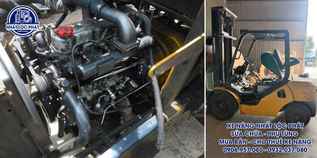 Thay thế phụ tùng xe nâng trọn gói và uy tín