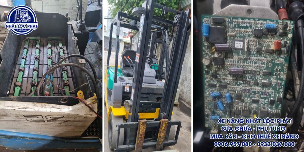 sửa chữa xe nâng vĩnh tân