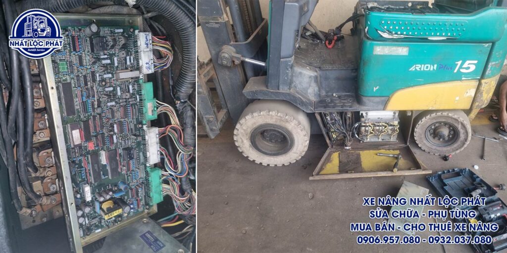Thay thế linh kiện và sửa chữa xe nâng điện uy tín