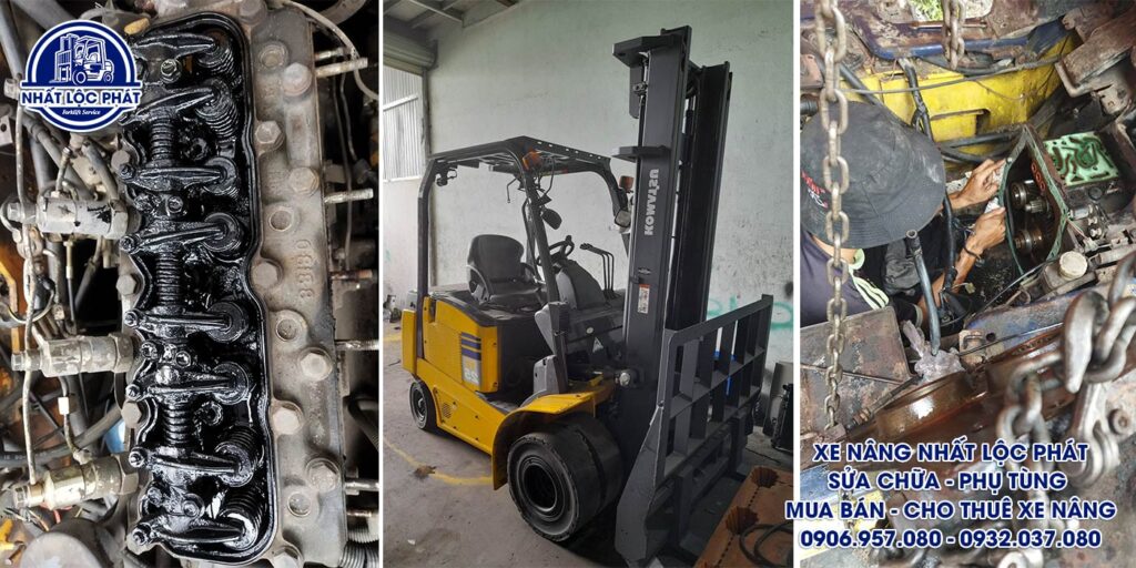 sửa chữa xe nâng tân hiệp