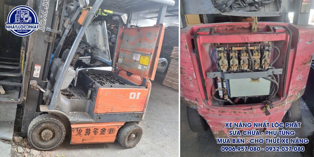 sửa chữa xe nâng tân hiệp