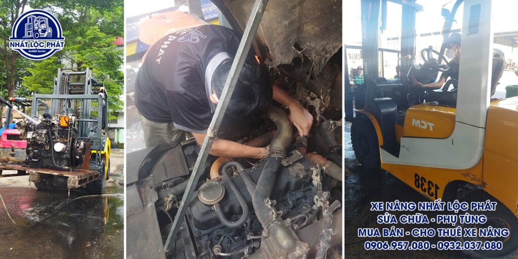 sửa chữa xe nâng tân hiệp