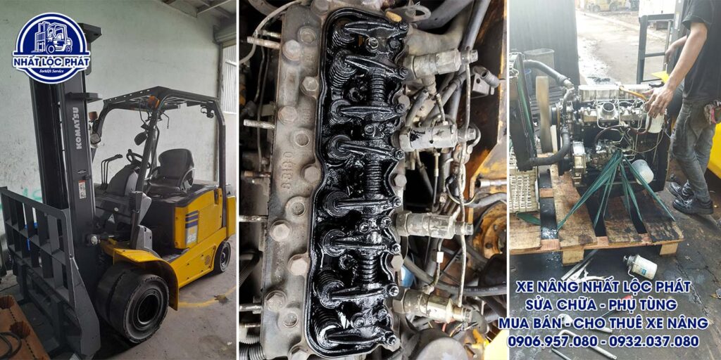 Công ty Nhất Lộc Phát khắc phục sự cố mang lại an toàn và tuổi thọ sử dụng xe nâng của khách hàng