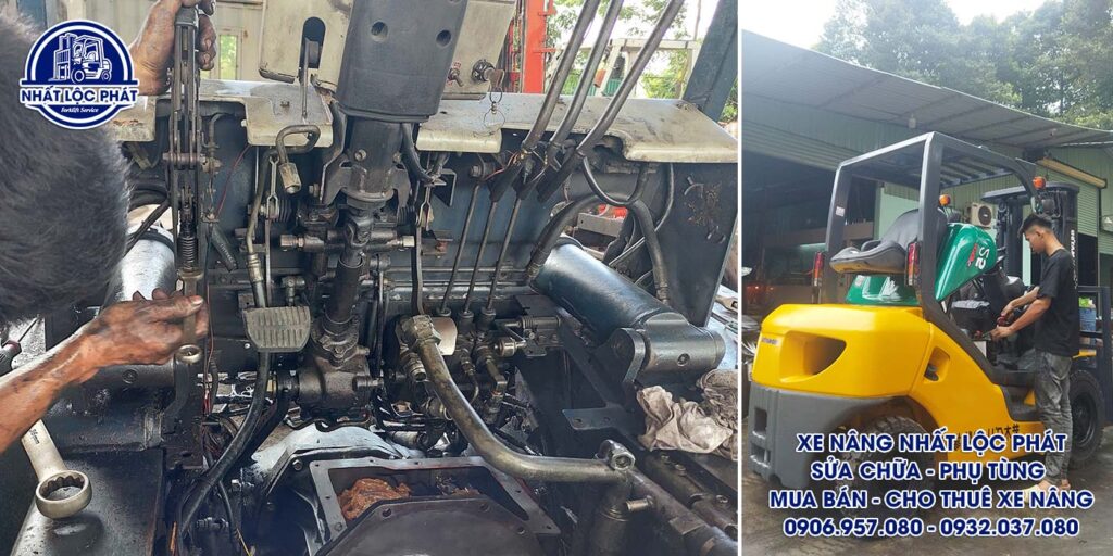 Kỹ thuật viên chuyên nghiệp khắc phục lỗi hư hỏng hóc đảm bảo xe vận hành an toàn lâu dài