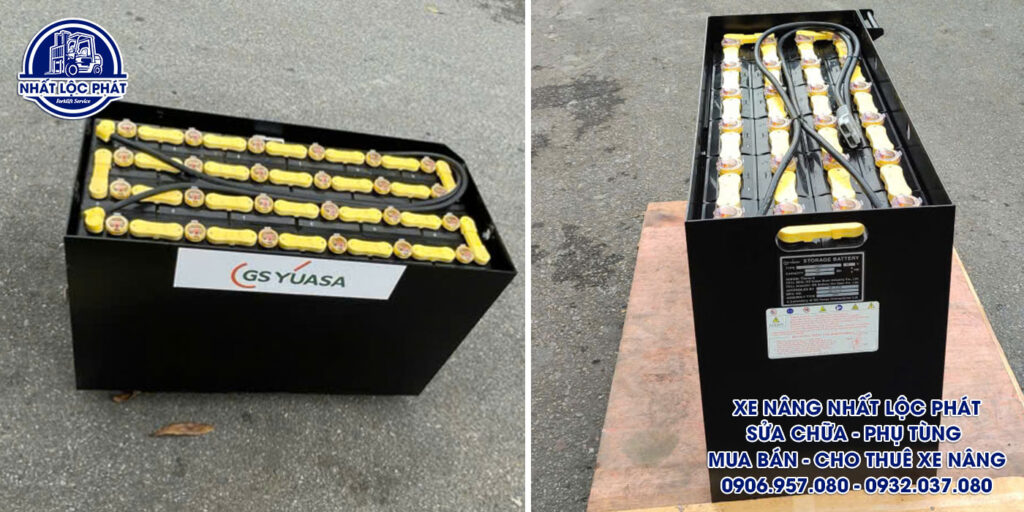 ắc quy xe nâng gs yuasa