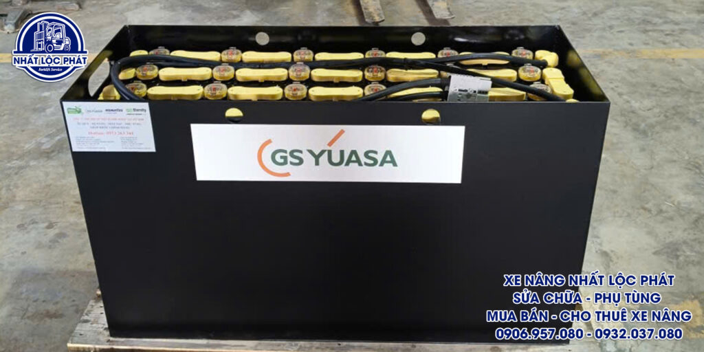 bình điện xe nâng gs yuasa