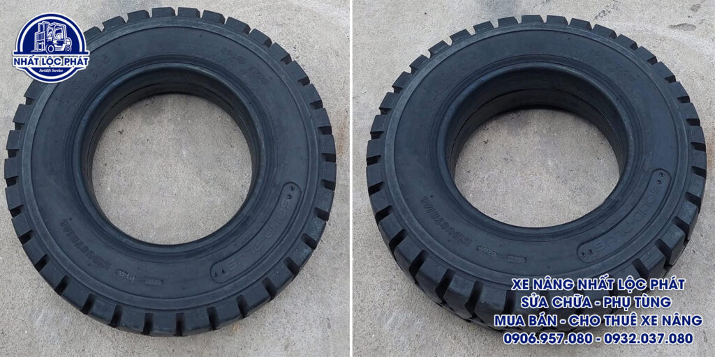 bánh xe nâng đặc Solid Plus 250-15, 600-9, 700-12, 700-15