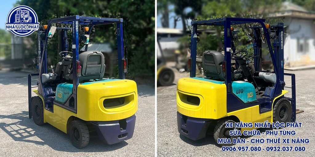xe nâng dầu Komatsu FD18C-16 1.8 tấn