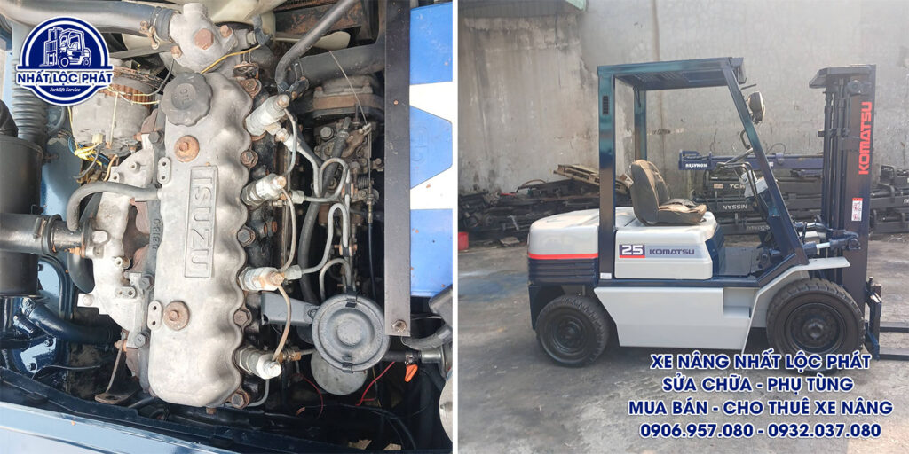 xe nâng dầu Komatsu FD25-11 2.5 tấn