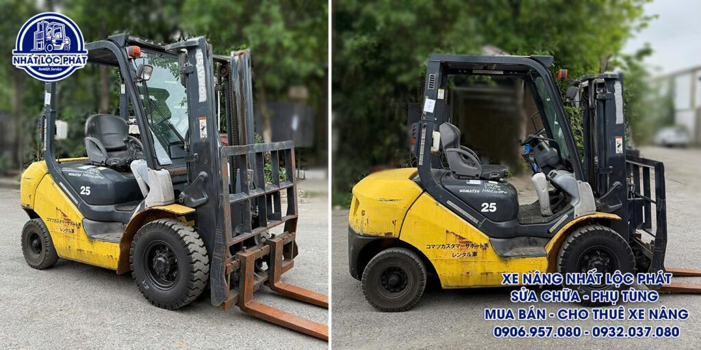 xe nâng dầu Komatsu FD25HT-17 2.5 tấn