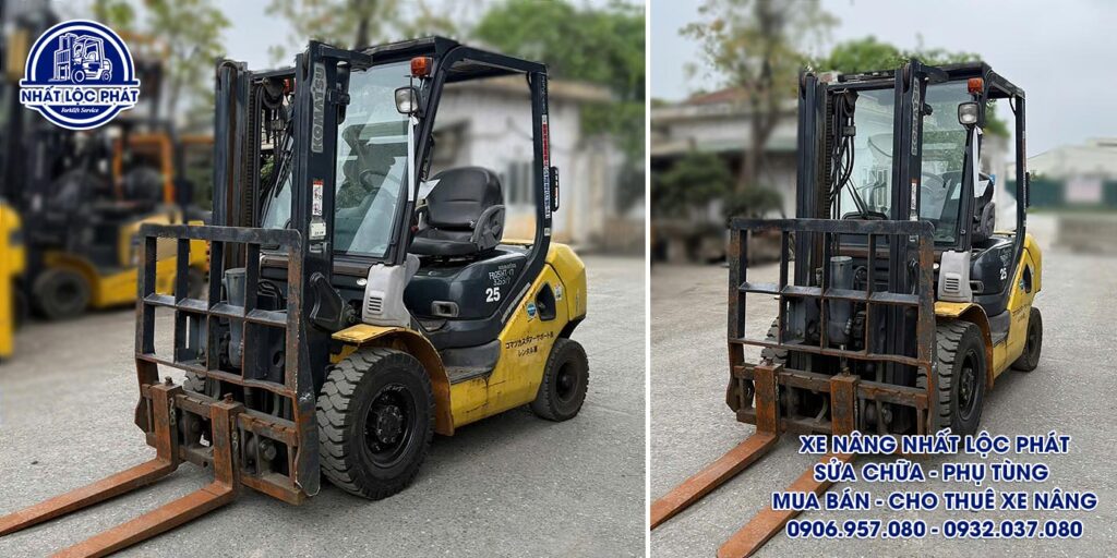 xe nâng dầu Komatsu FD25HT-17 2.5 tấn