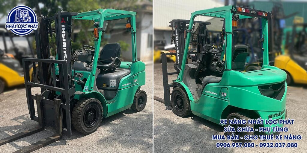 Xe nâng dầu Mitsubishi FD20T 3.5 tấn
