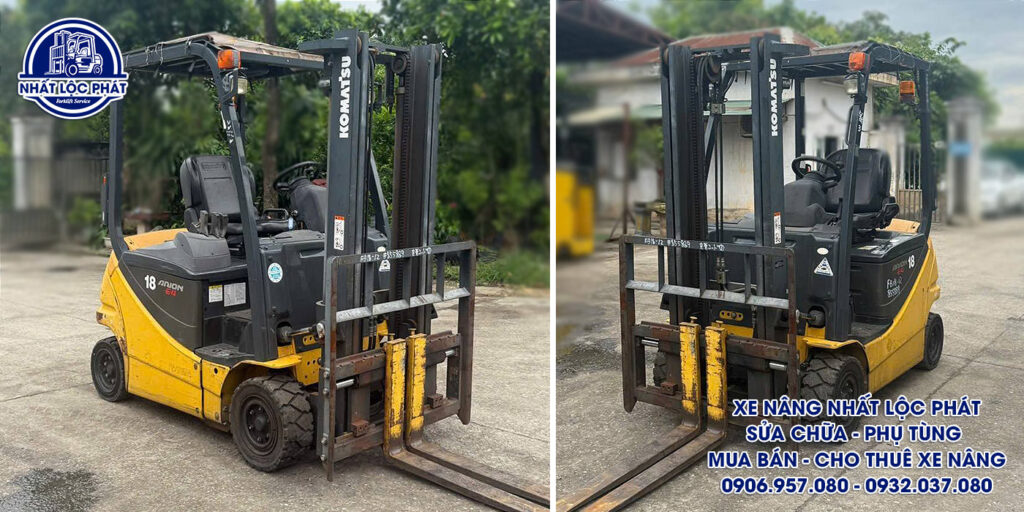 Xe nâng điện Komatsu FB18-12 1.8 tấn