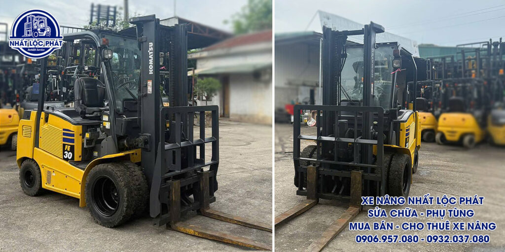 xe nâng điện komatsu fe30-1 3 tấn