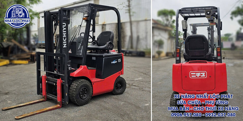 xe nâng điện ngồi lái Nichiyu FB15PN-77-300SF 1.5 tấn