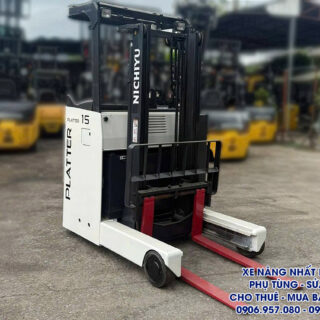 Xe nâng điện đứng lái Nichiyu FBRM15-85-300 1.5 tấn