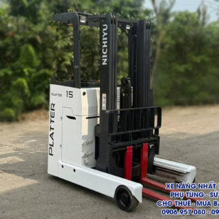 Xe nâng điện đứng lái Nichiyu FBRW15-84B-470 1.5 tấn