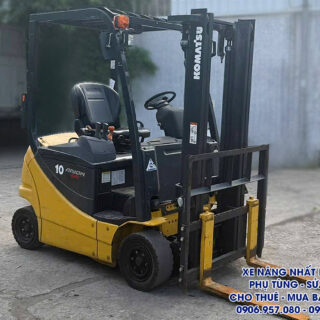 xe nâng điện ngồi lái Komatsu FB10-12 1 tấn