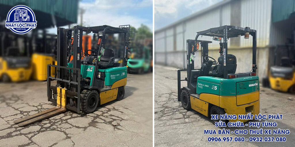 xe nâng điện ngồi lái Komatsu FB25EX-11 2.5 tấn