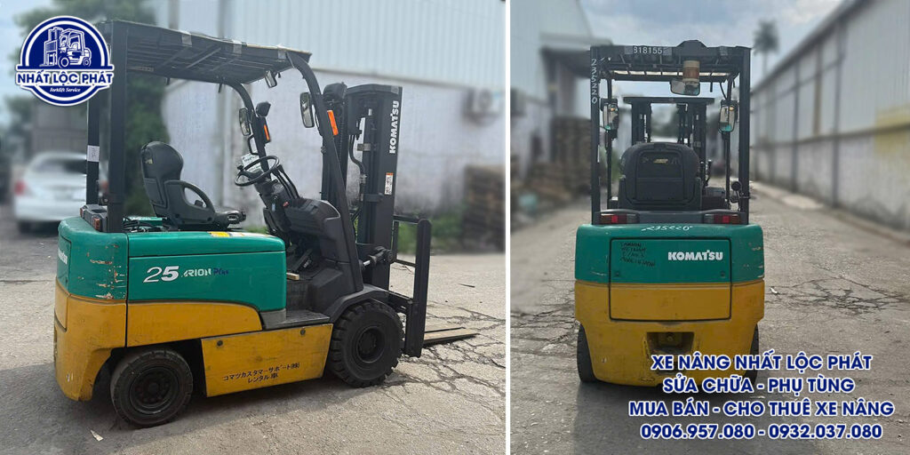 xe nâng điện ngồi lái Komatsu FB25EX-11 2.5 tấn