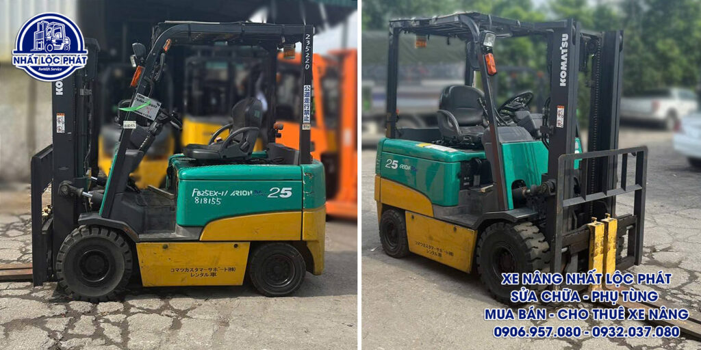 xe nâng điện ngồi lái Komatsu FB25EX-11 2.5 tấn
