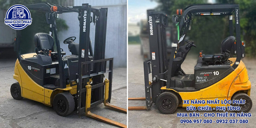 Nhất Lộc Phát phân phối các dòng xe nâng điện Komatsu, dòng xe ưa chuộng nhờ thiết kế nhỏ gọn