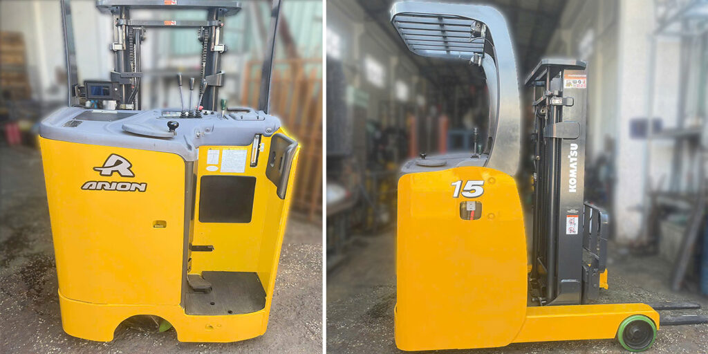 xe nâng điện đứng lái Komatsu FB15RL-14