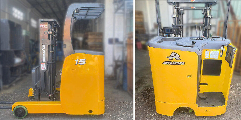 xe nâng điện đứng lái Komatsu FB15RL-14