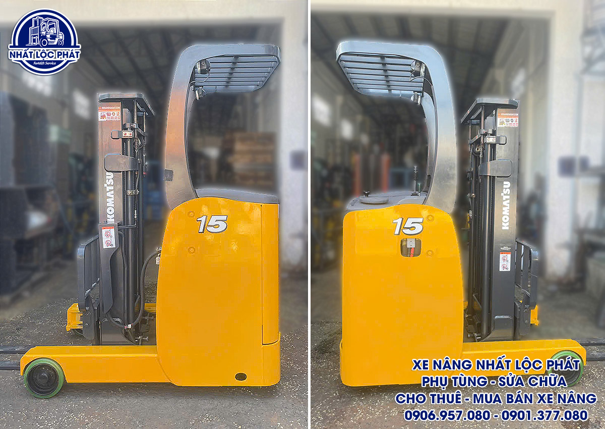 xe nâng điện đứng lái Komatsu FB15RL-14 1.5