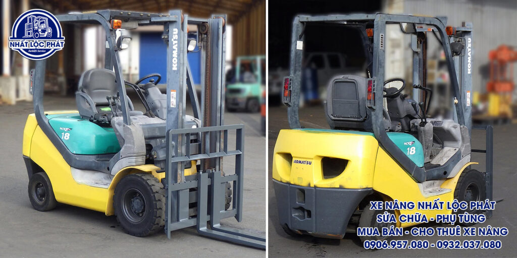 xe nâng dầu Komatsu FD15C-20 1.8 tấn