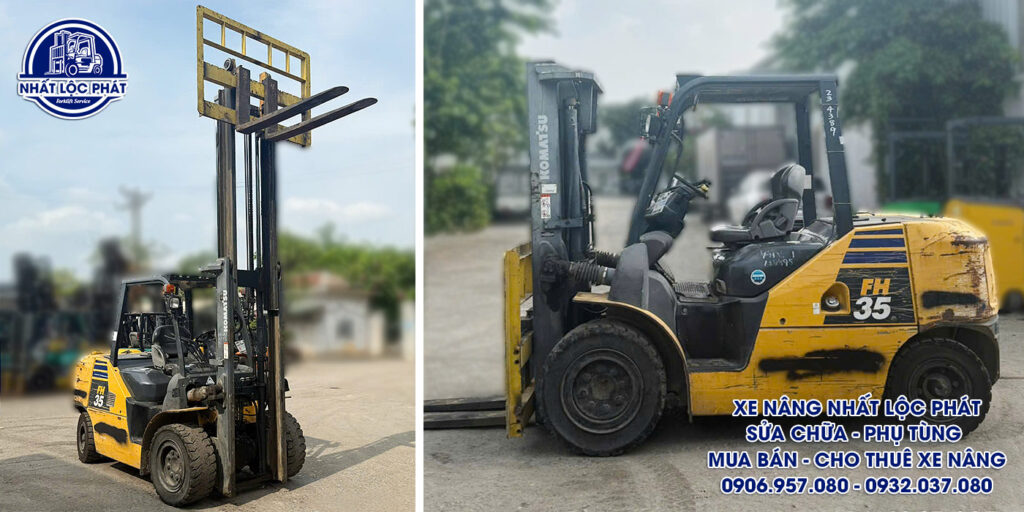 xe nâng dầu Komatsu FH35-1 3.5 tấn