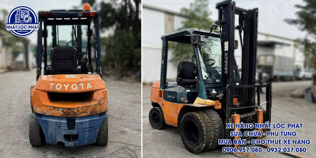 xe nâng dầu Toyota 7FD30 3 tấn