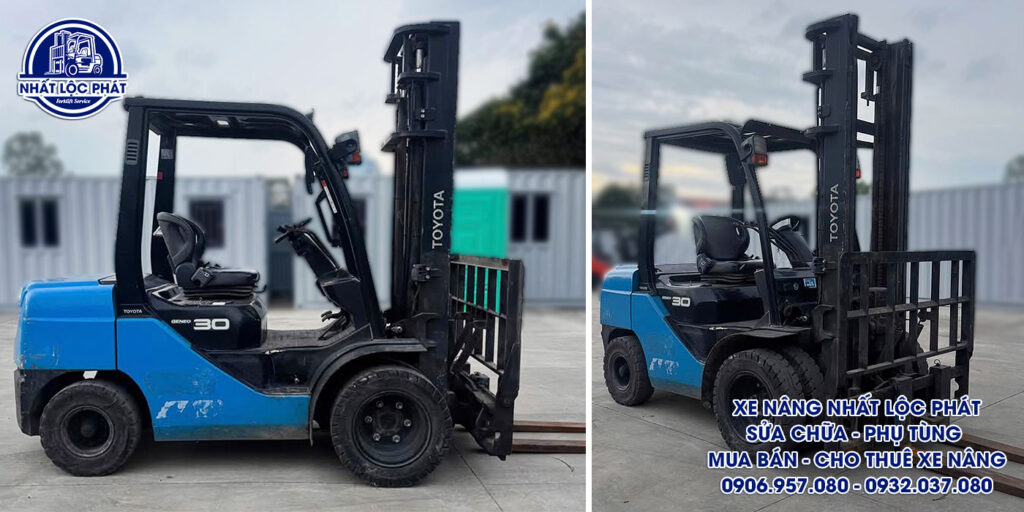 xe nâng dầu Toyota 8FD30 3 tấn