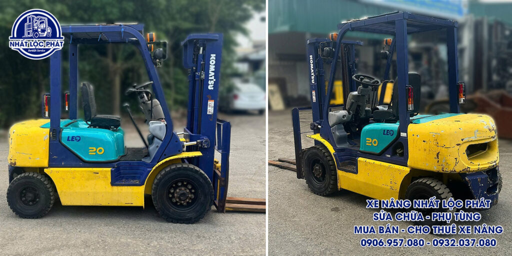 xe nâng dầu Komatsu FD20C-12 2 tấn